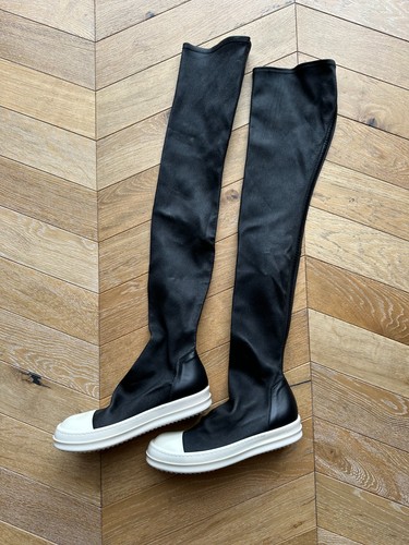Rick owens black - black, thigh-high