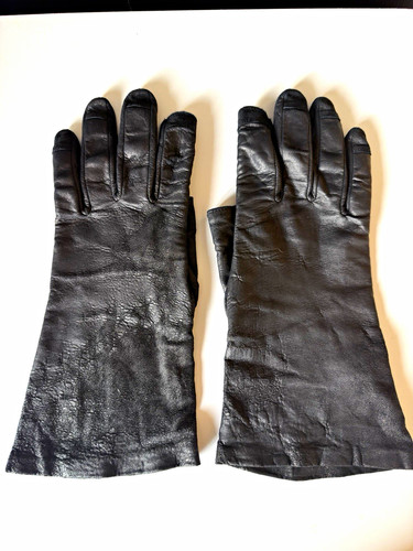 Rick owens black lamb - black, leather
