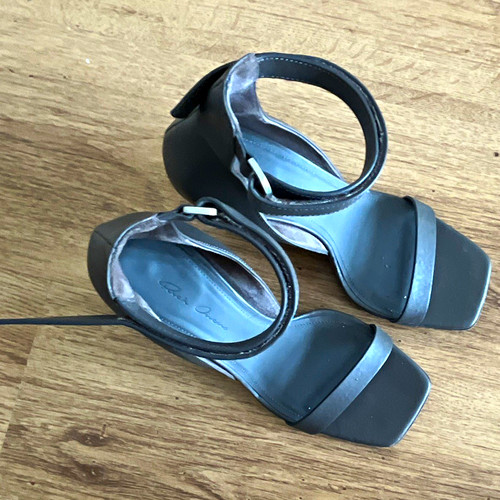 Rick owens grey leather - rick,