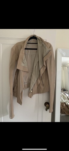 Rick owens leather jacket - rick,