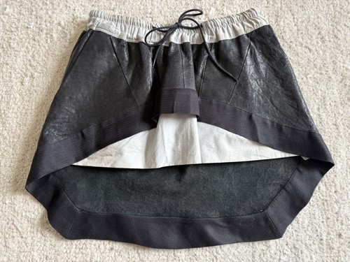Rick owens leather skirt - rick,