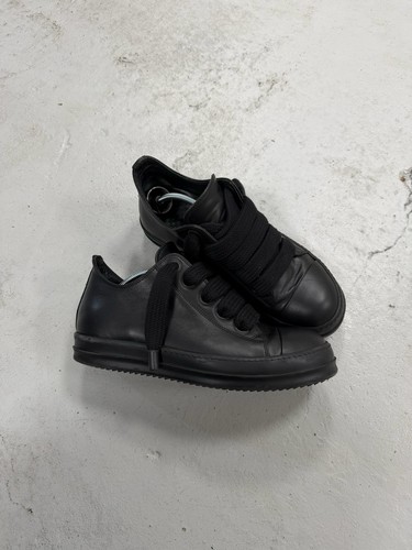 Rick owens leather jumbo lace - rick,