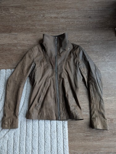 Rick owens brown leather - brown,