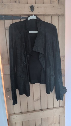 Black rick owens asymmetric - rick,