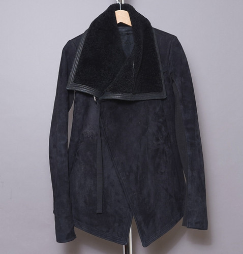 Rick owens shearling leather - rick,