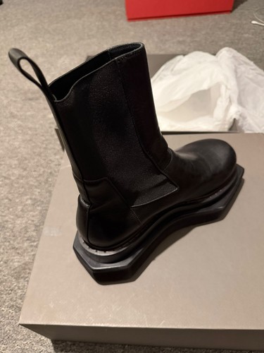 Rick owens black leather - rick,